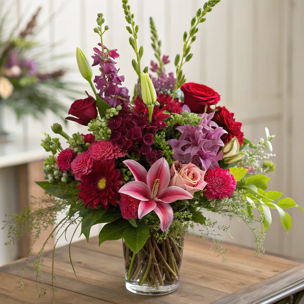 Elegant premium flower arrangement